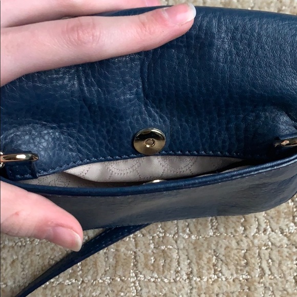 Michael Kors Fulton Crossbody Bag (Blue) - Picture 8 of 8